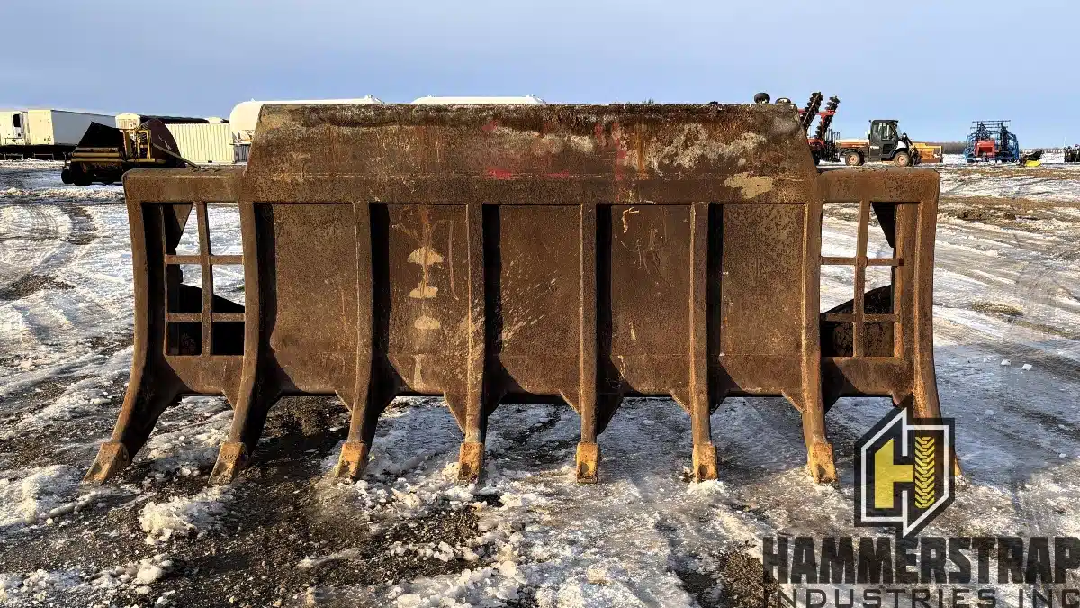 Gallery image 2 for Used Caterpillar CAT D6 136 inch Root Rake Dozer Brush Rake Attachment