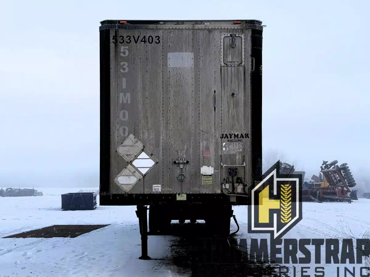 Gallery image 2 for 1999 Stoughton 53 Ft Tridem Triple Axle Dry Van Semi Trailer - Van