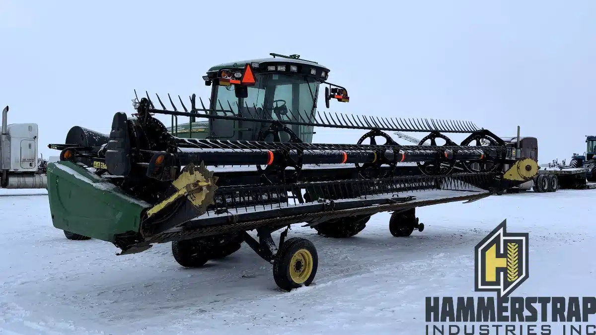 Used 2014 John Deere W150 Windrower