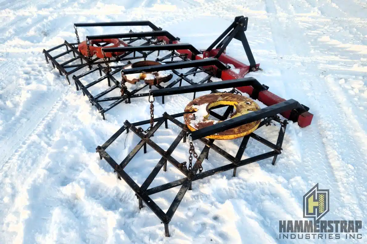 Buhler Farm King 10 Ft 3 Point Hitch Diamond Harrows Harrow