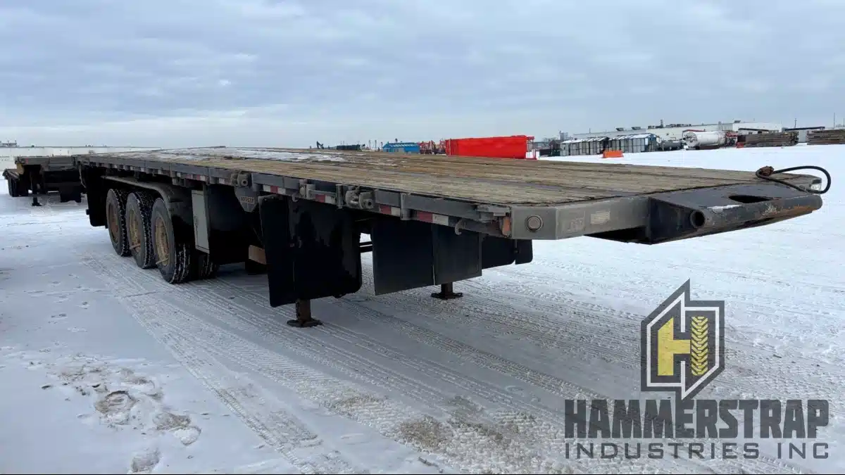 2013 Doepker 41 Ft Tridem Crane Float High Boy Oilfield Trailer