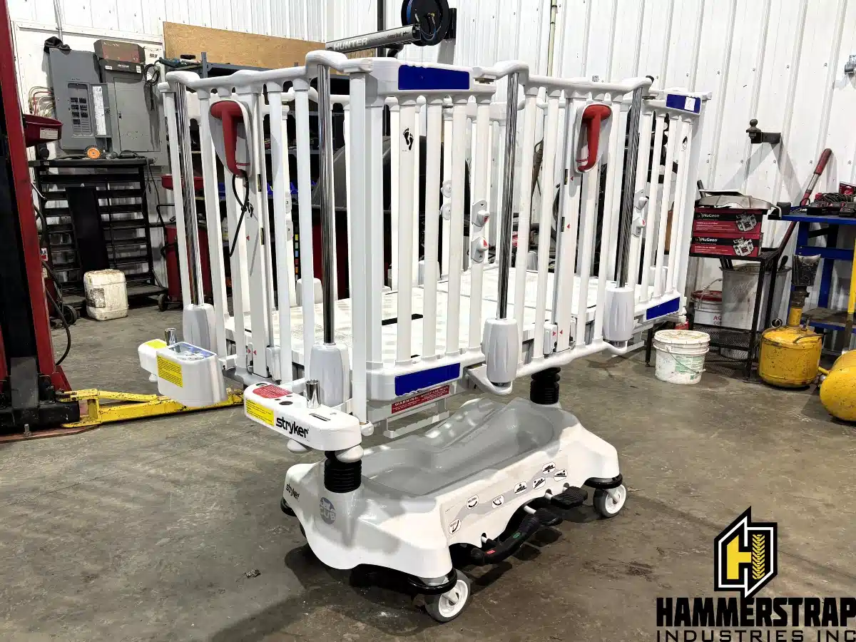Gallery image 1 for STRYKER FL19 Medical Crib w/ Hydraulic Height & Weight Scale Other