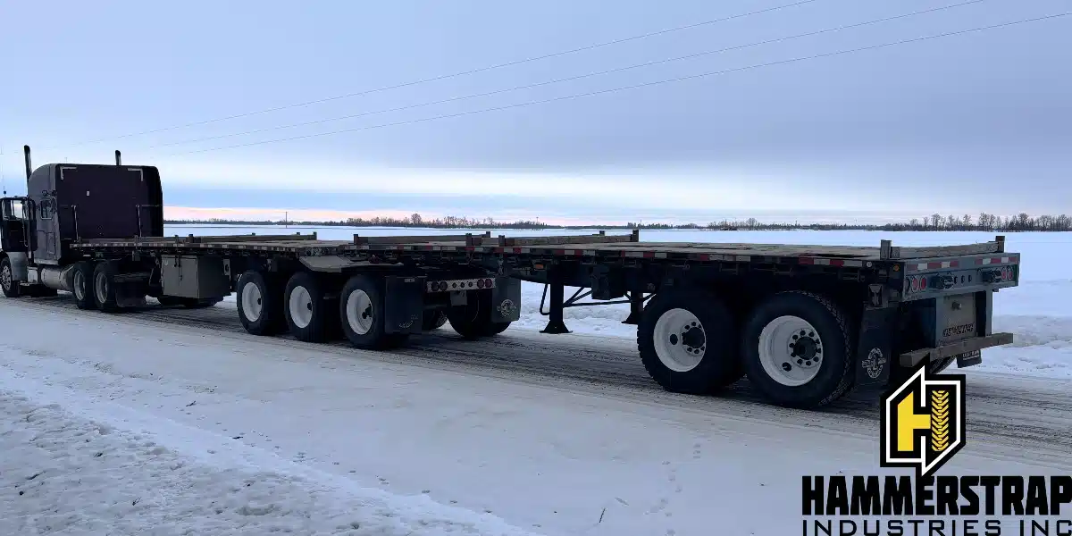 2012 Lode King Super B-Train Flatbed Trailer - Flat Deck