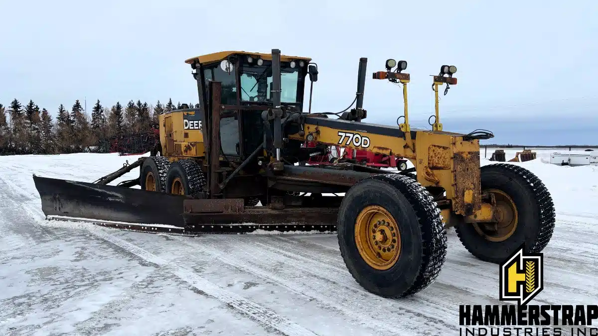 2006 DEERE 770D Grader