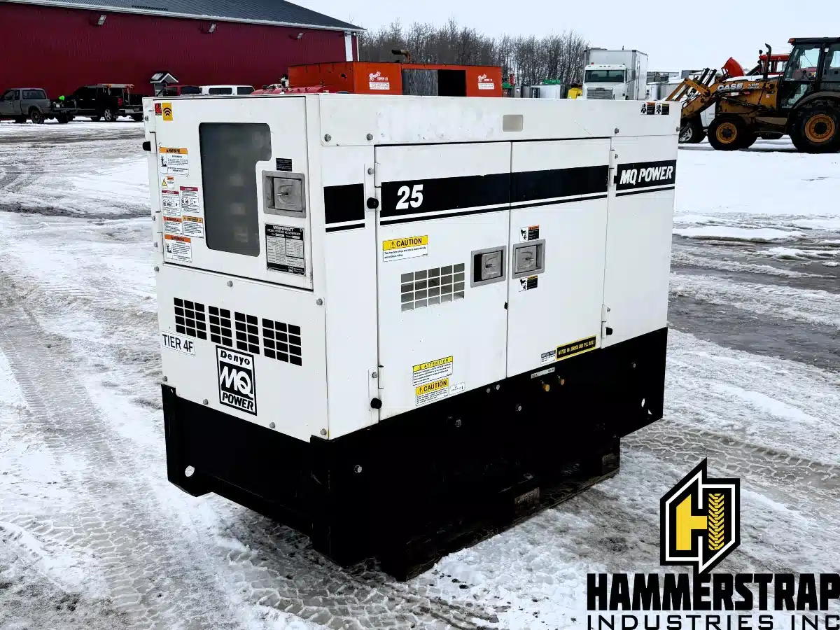 2020 Multiquip Whisperwatt DCA25SSIU4F 20 KW Mobile Skid Mounter Generator Gen Set Generator