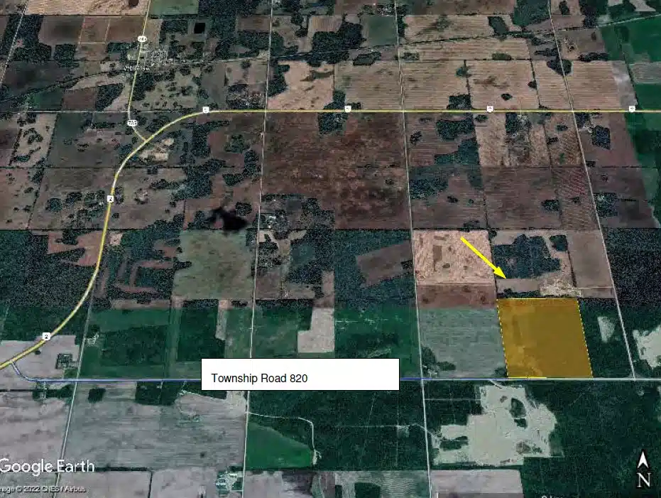 Photo de la Galerie 2 pour GRAVEL PIT PROPERTY - 160 acres, Near Whitelaw, AB Autre