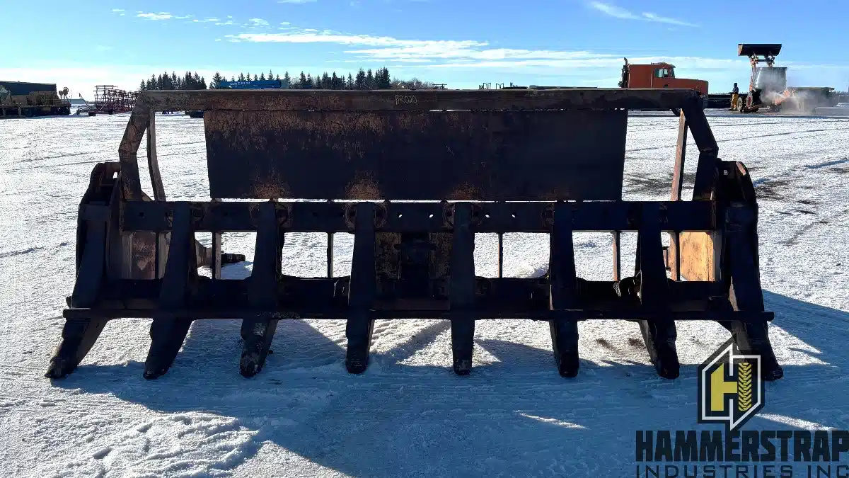 Gallery image 2 for Caterpillar CAT D6 D7 FLECO 146 inch Root Rake Dozer Brush Rake Attachment