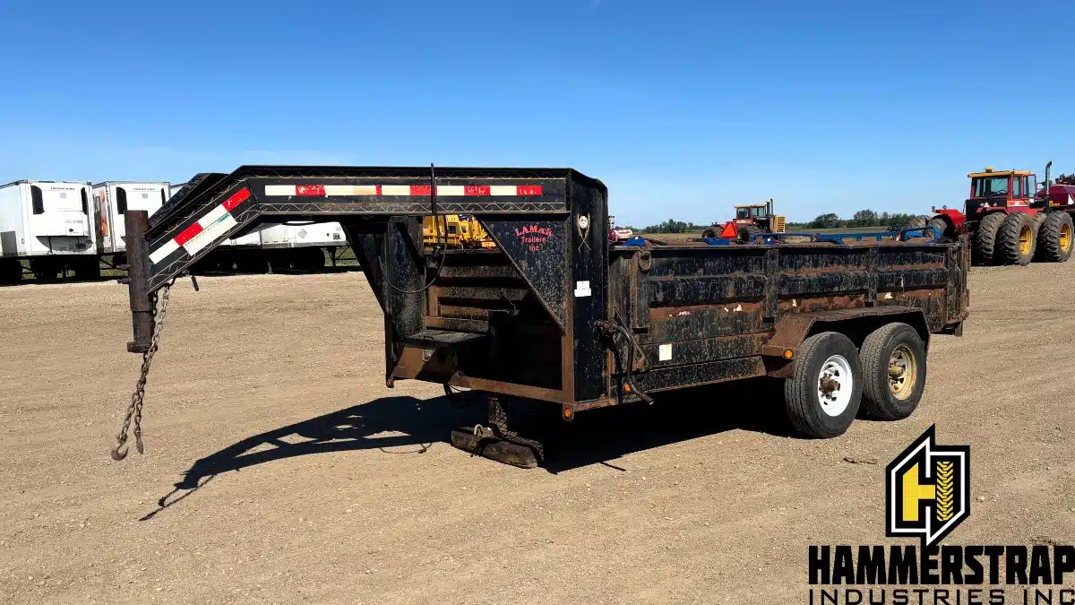 Gallery image 1 for 2010 LAMAR 14 Ft Tandem Axle Gooseneck Trailer - Dump