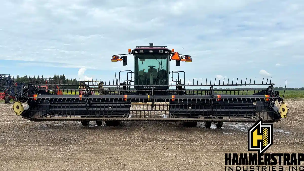 Gallery image 2 for 2012 MacDon M155 Swather Windrower w/ 30 Ft Draper Header Windrower
