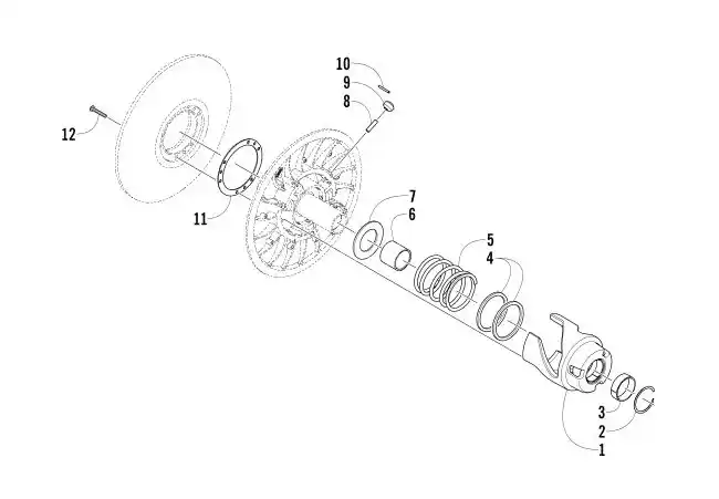 Gallery image 2 for New Arctic Cat 0648-776 Parts New-Used