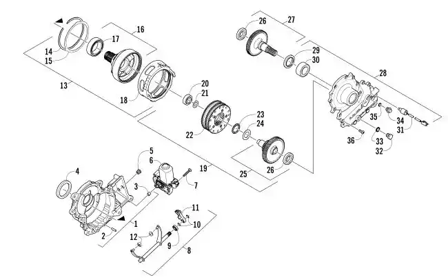 Gallery image 2 for New Arctic Cat 0702-887 Parts New-Used
