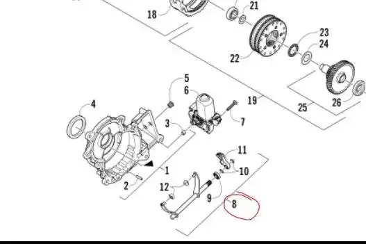 Gallery image 1 for New Arctic Cat 0702-887 Parts New-Used