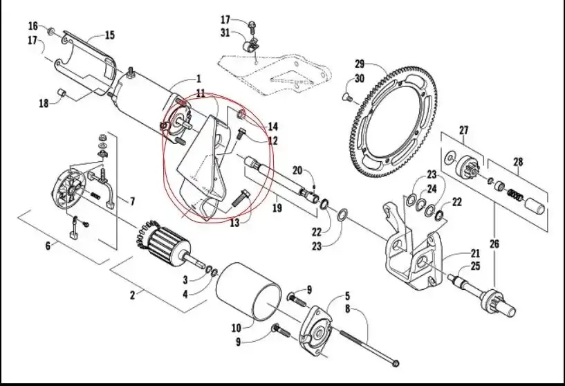 Gallery image 2 for Arctic Cat 0745-179 Parts New-Used
