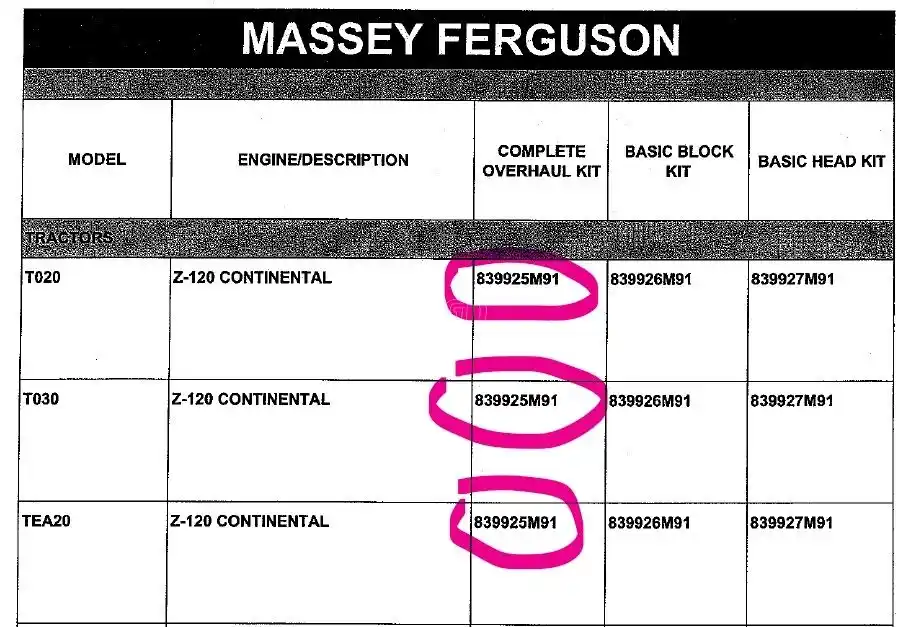 Gallery image 2 for New Agco 839925M91 Parts New-Used