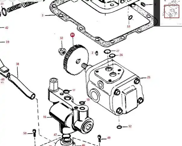 Gallery image 2 for Massey Ferguson 509588M1 Parts New-Used