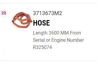 Gallery image 2 for New Massey Ferguson 3713673M2 Parts New-Used