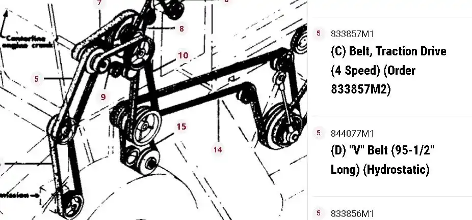 Gallery image 2 for New Massey Ferguson 833857m5 Parts New-Used