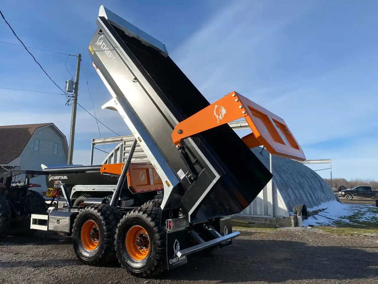 Chieftain Trailers HP20 Remorque - Benne, image size:1280x960