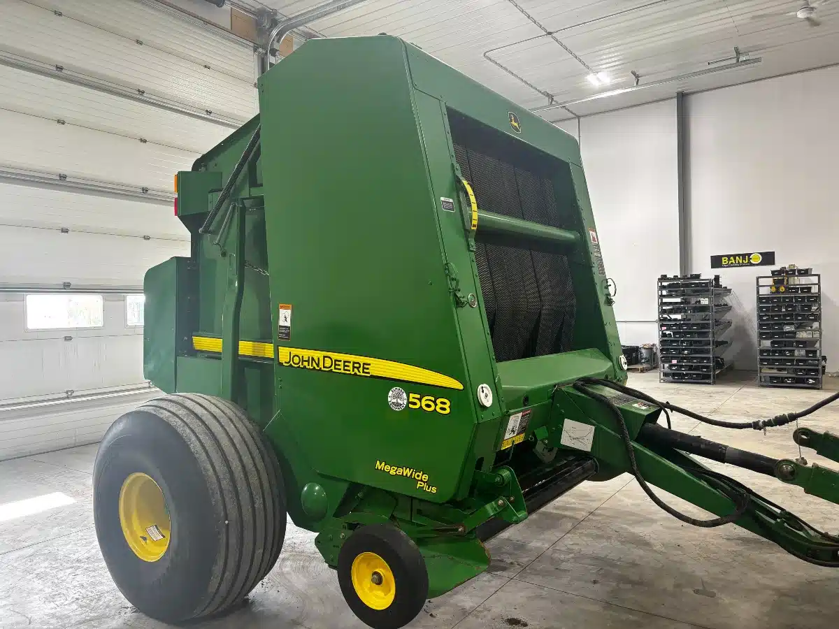 Used 2008 John Deere 568 Round Baler