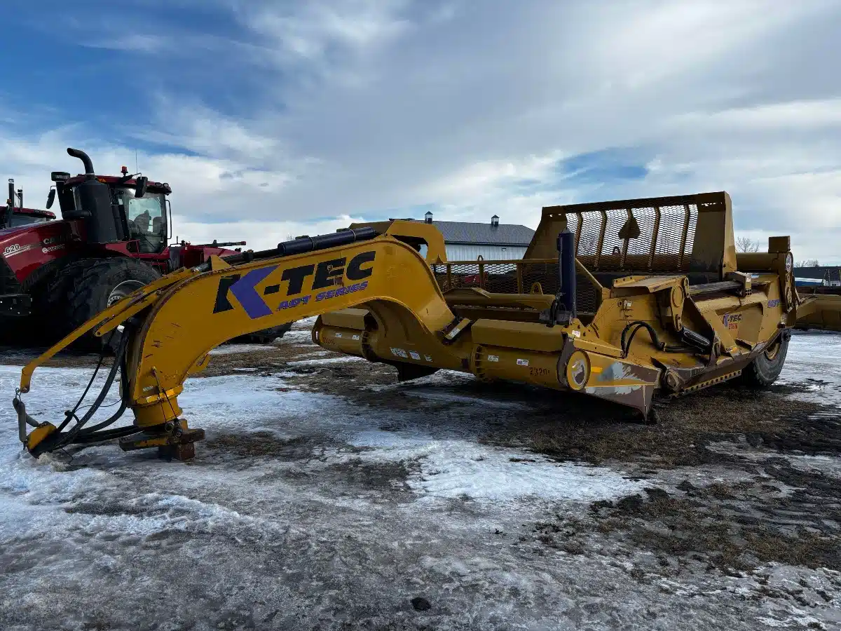 2015 K-Tec 1237 ADT Scraper - Pull Type