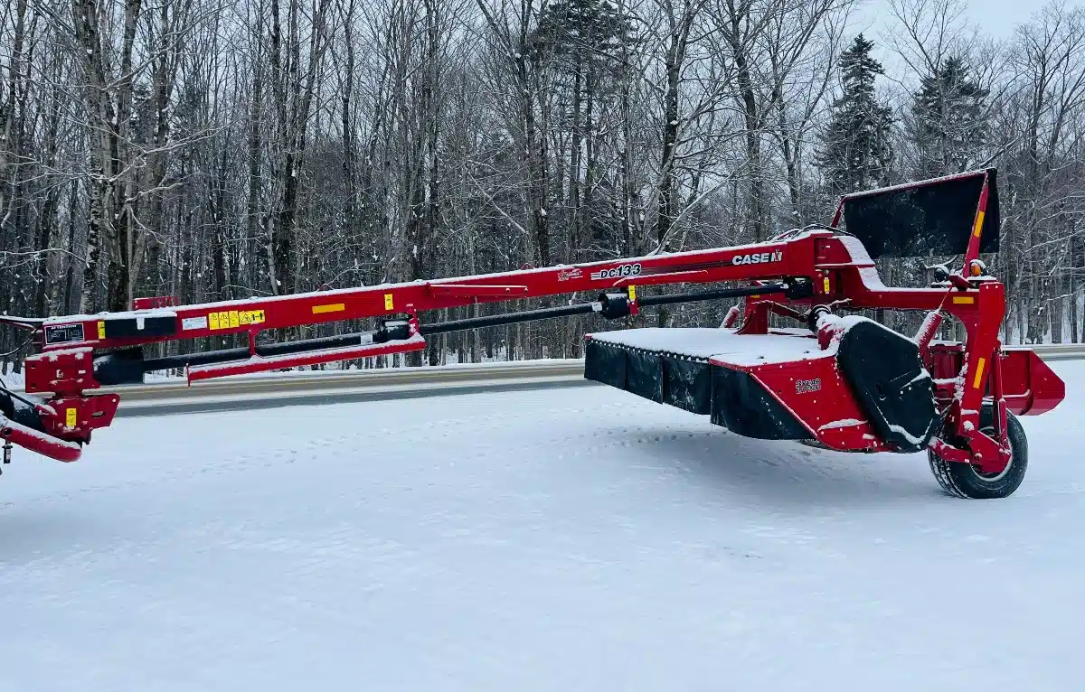 Used 2021 Case IH DC133 Disc Mower Conditioner
