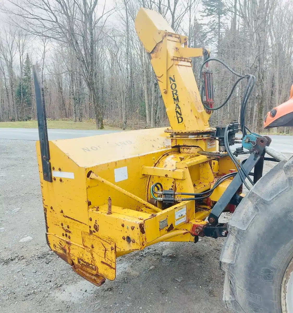 Used 2009 Normand N86-282 TR Snow Blower