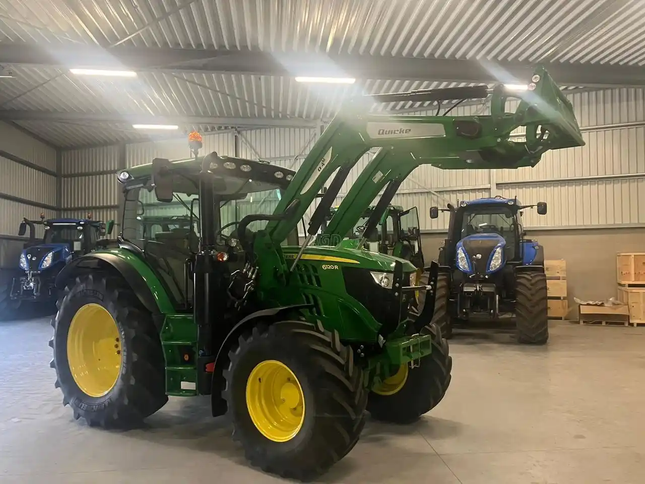 Gallery image 2 for Used 2022 John Deere 6120R Tractor