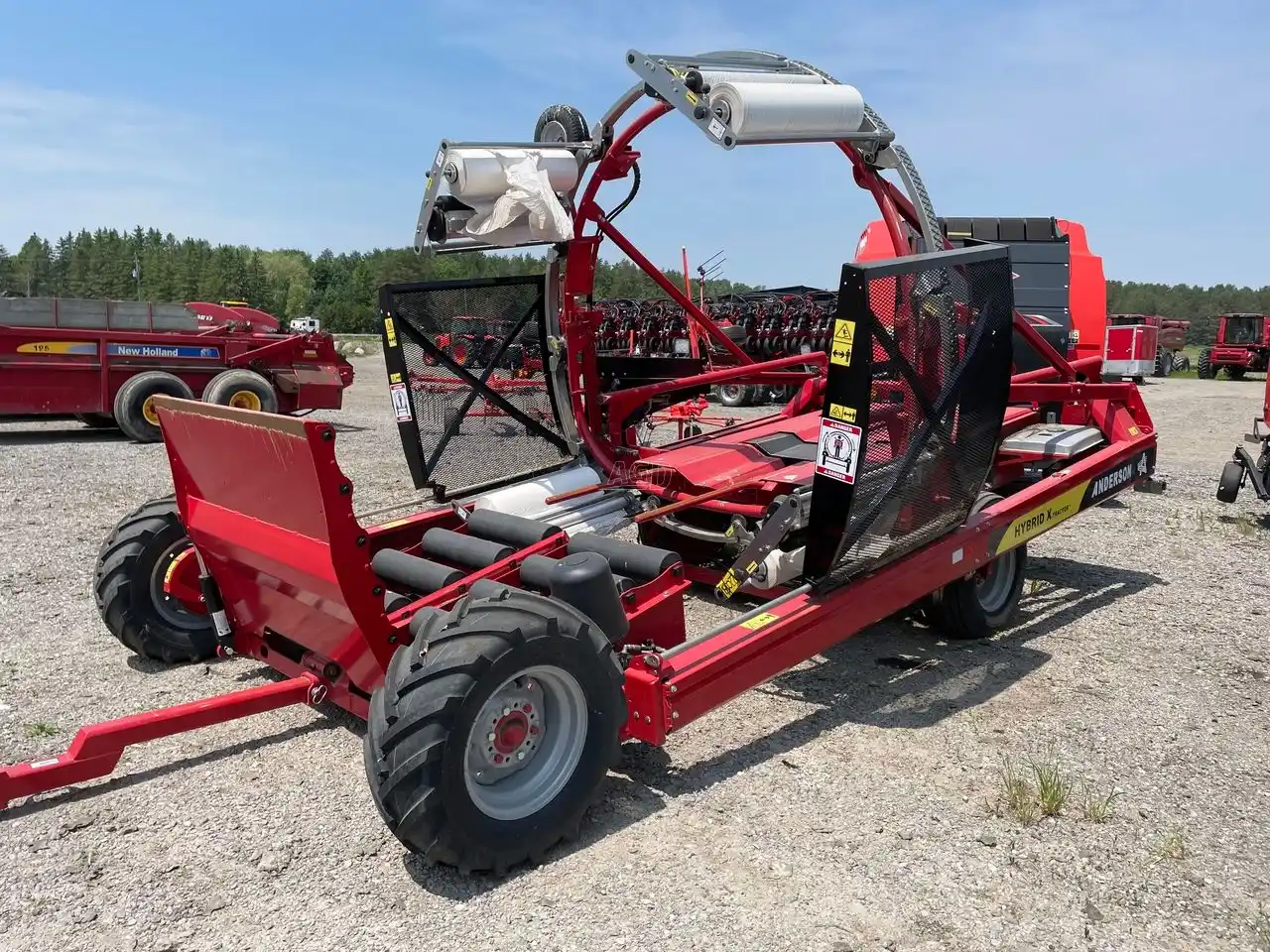 Gallery image 2 for Used 2022 Anderson HYBRIDX Bale Wrapper