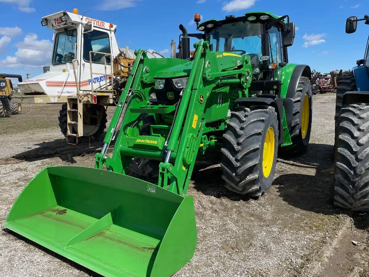 Gallery image 2 for Used 2022 John Deere 6155M Tractor