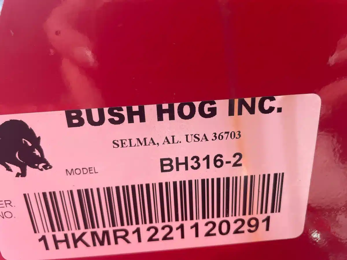 Gallery image 2 for New 2022 Bush Hog BH316-2 Rotary Cutter
