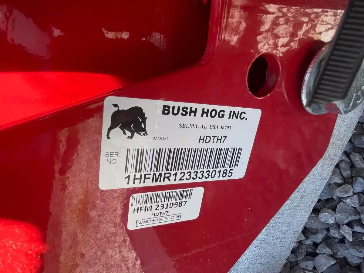 Gallery image 2 for 2023 Bush Hog HDTH7R-84" Mower - Finishing