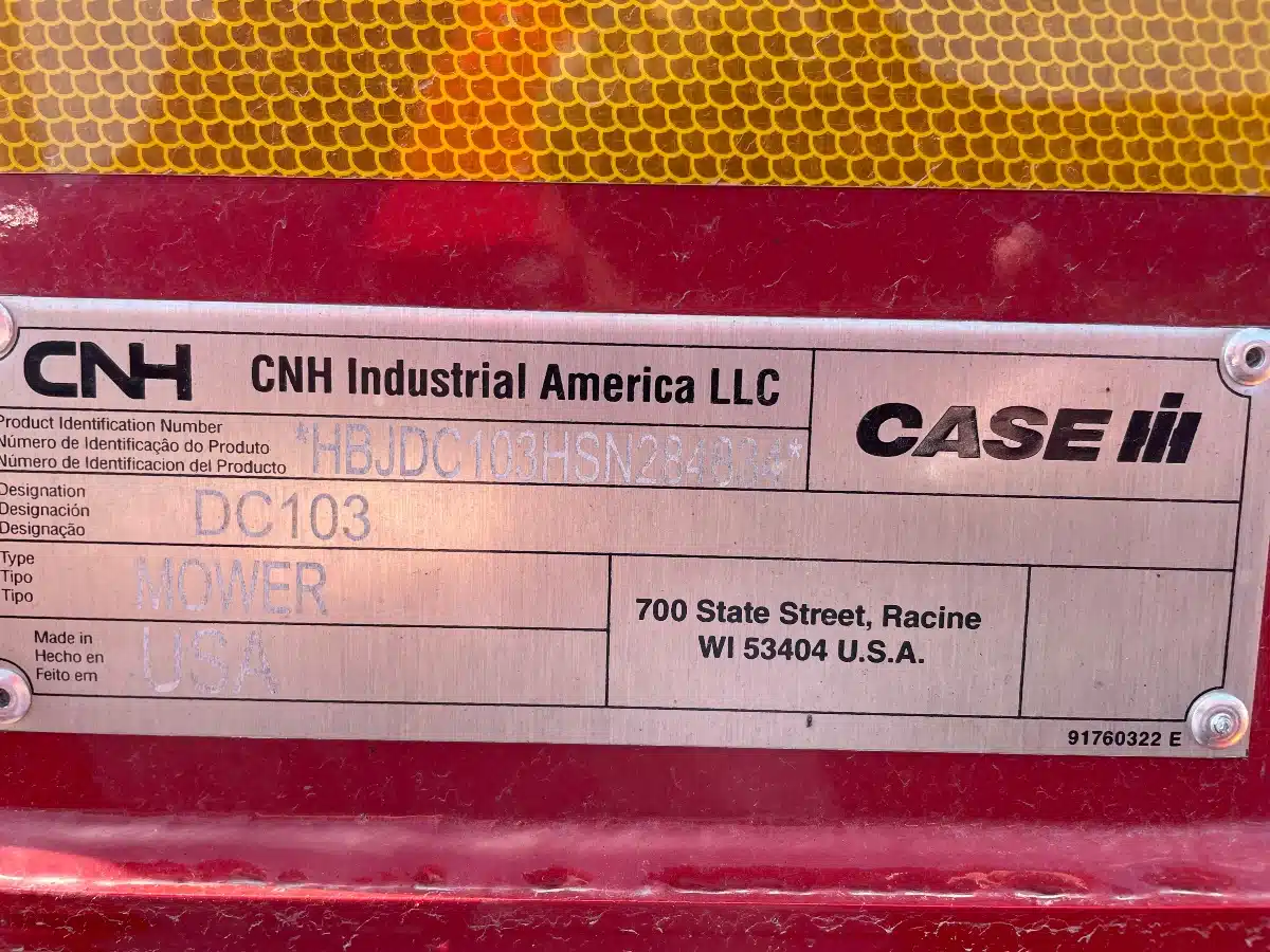 Gallery image 2 for New 2025 Case IH DC103 Disc Mower Conditioner