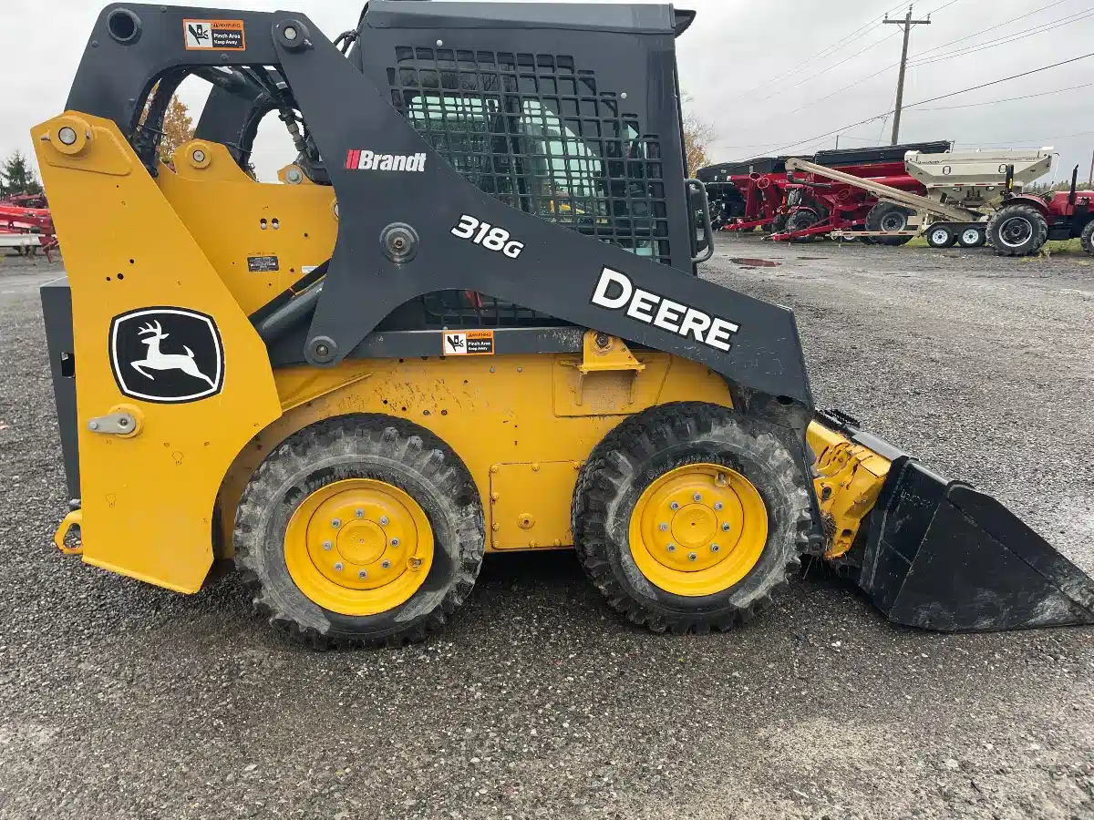 Used 2023 John Deere 318G Skid Steer