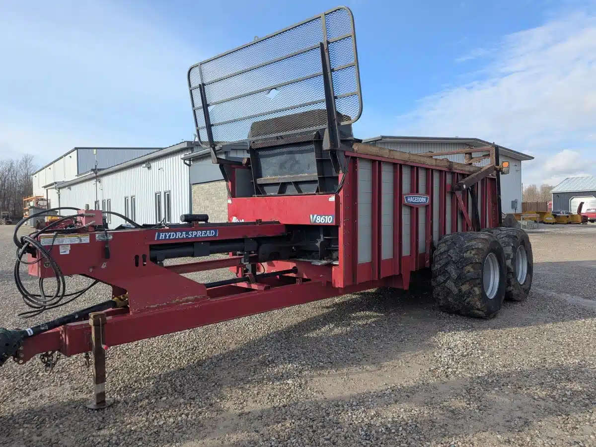 Gallery image 2 for 2022 Hagedorn HYDRA-SPREAD V8610 Manure Spreader