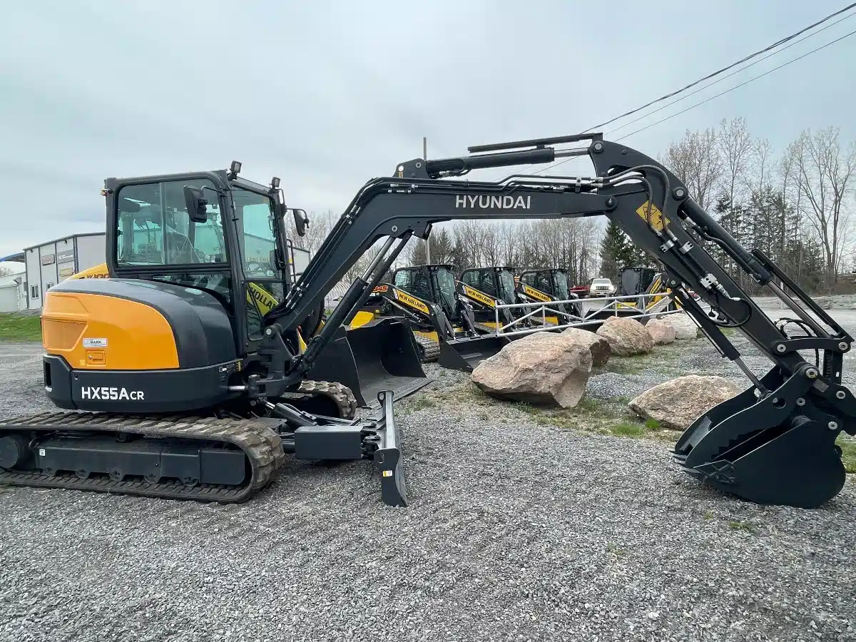 Gallery image 2 for 2026 Hyundai Ind HX55A Excavator