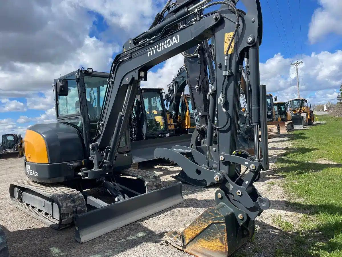 Photo de la Galerie 2 pour 2025 Hyundai Ind HX55A Excavatrice