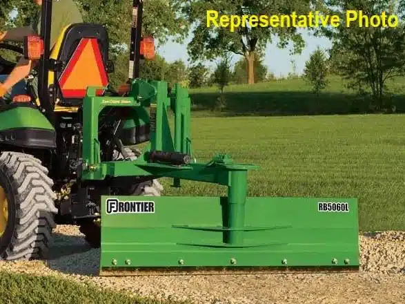 Gallery image 1 for New 2022 Frontier RB5060L Snow Blade