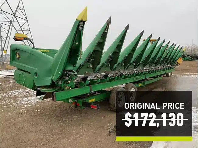 Gallery image 2 for Used 2023 John Deere C12R Header - Row Crop