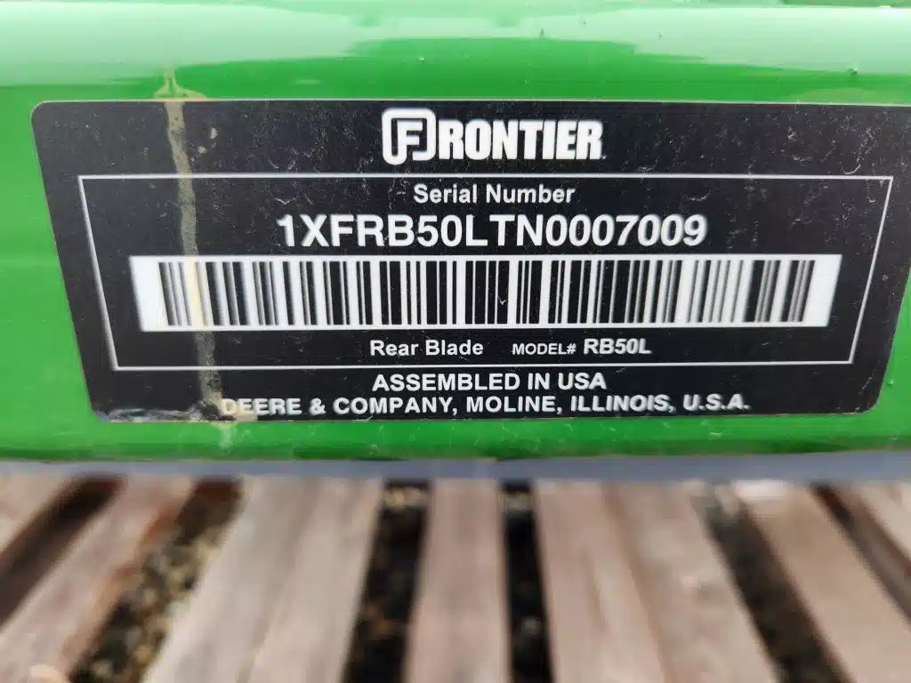 Gallery image 2 for New 2022 Frontier RB5060L Snow Blade