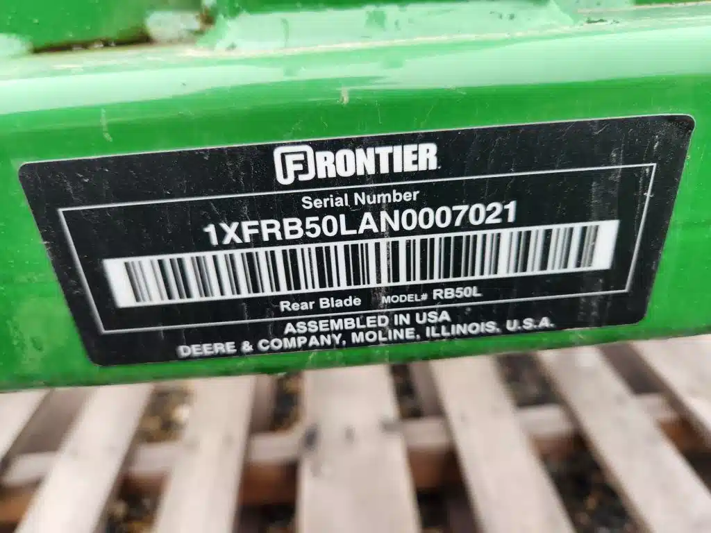 Gallery image 2 for New 2022 Frontier RB5060L Snow Blade