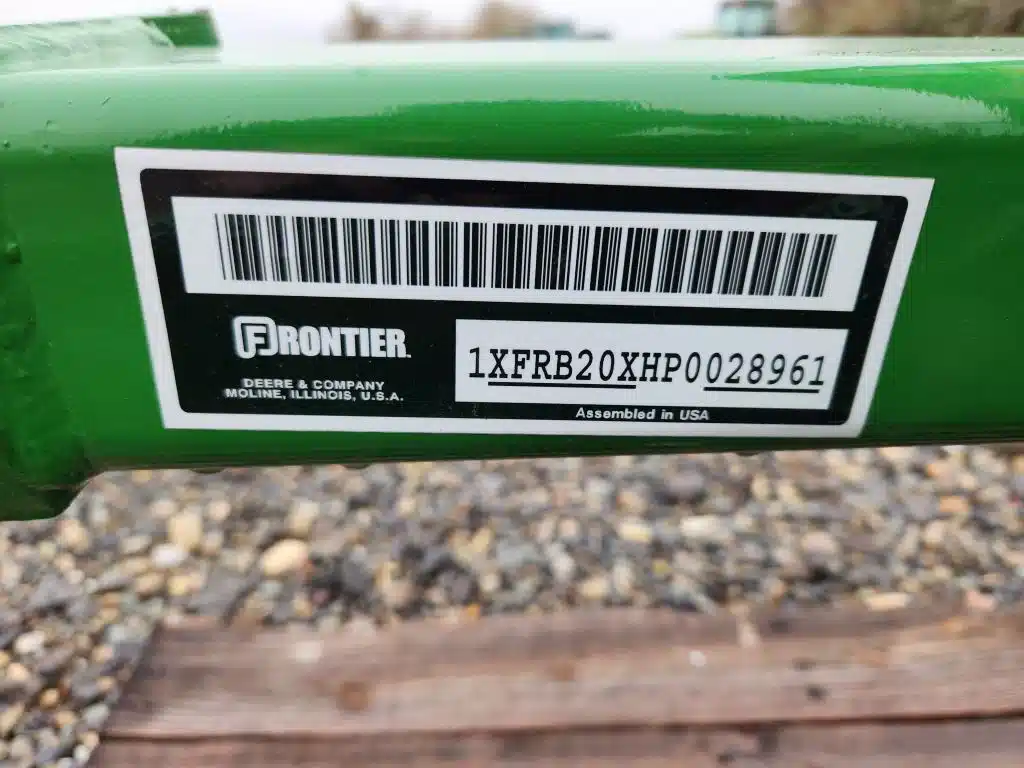 Gallery image 2 for New 2023 Frontier RB2060 Snow Blade