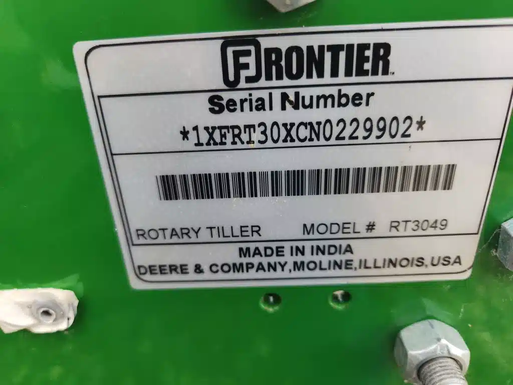Gallery image 2 for New 2023 Frontier RT3049 Rotary Tiller