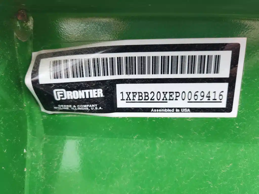 Gallery image 2 for New 2023 Frontier BB2060 Snow Blade