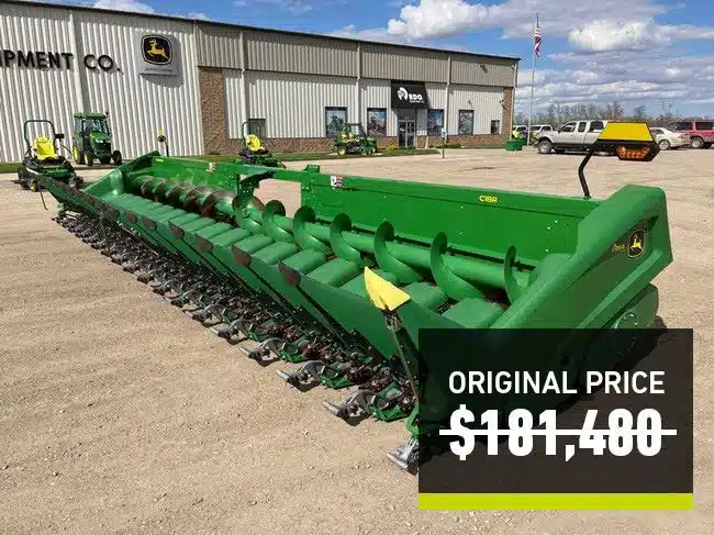 Gallery image 1 for Used 2023 John Deere C18R Header - Row Crop
