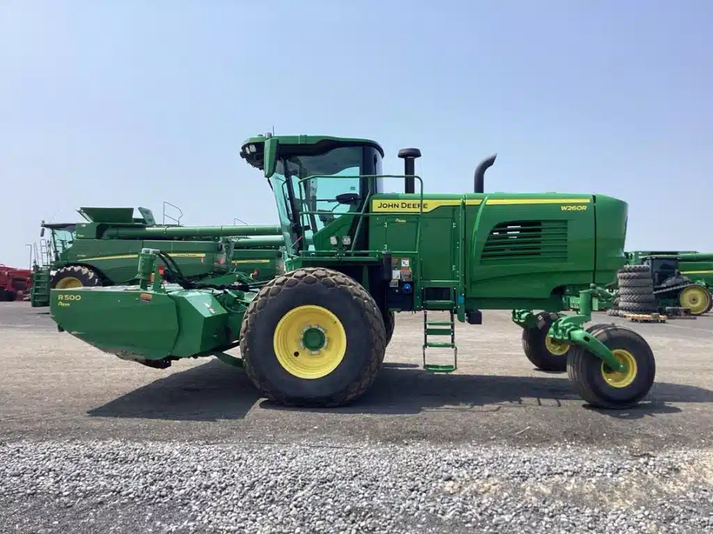 Gallery image 2 for Used 2023 John Deere W260R Windrower