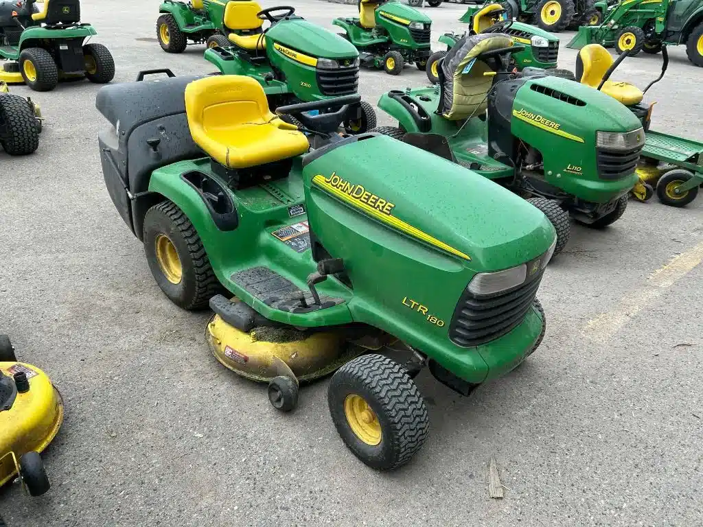 Equipment Auction John Deere 180 Lawn Tractor JOHN DEERE 180