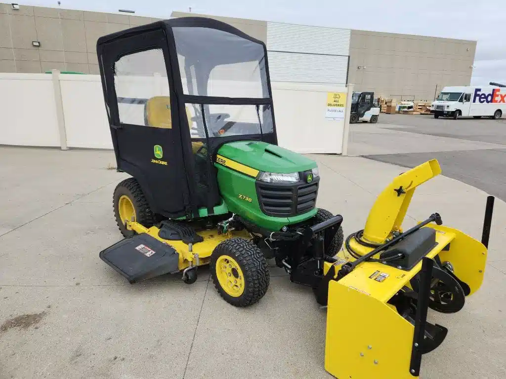 Used 2020 John Deere X738 Lawn Tractor