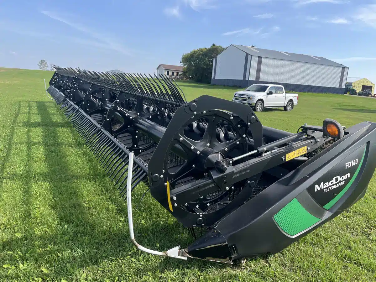 Used 2022 MacDon FD140 Header - Flex Draper