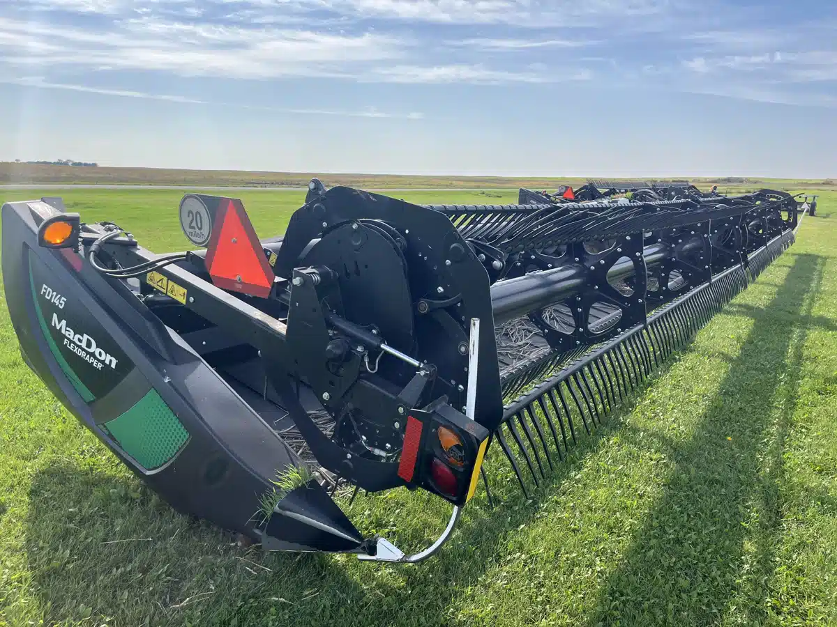 Used 2021 MacDon FD145 Header - Flex Draper