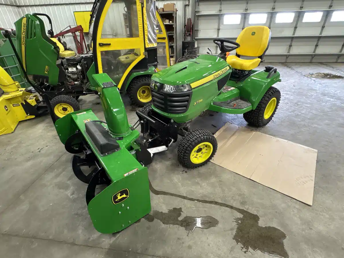 Used 2024 John Deere X738 Lawn Tractor